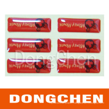 3m Backed Self-Adhesive Dome Label Sticker